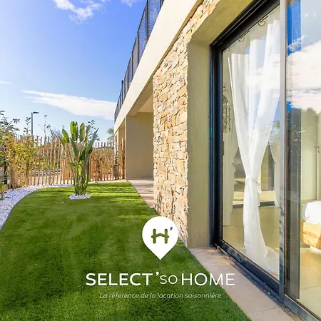 Select'sohome - Pour 6 Personnes Dans Neuve Avec Piscine - Grande Terrasse, Parking Prive Et Plancha ! - Capnat-a01